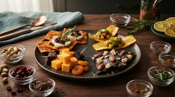 Editorial illustration for The Science of Snack Pairing: How to Create Your Own Flavor Combinations